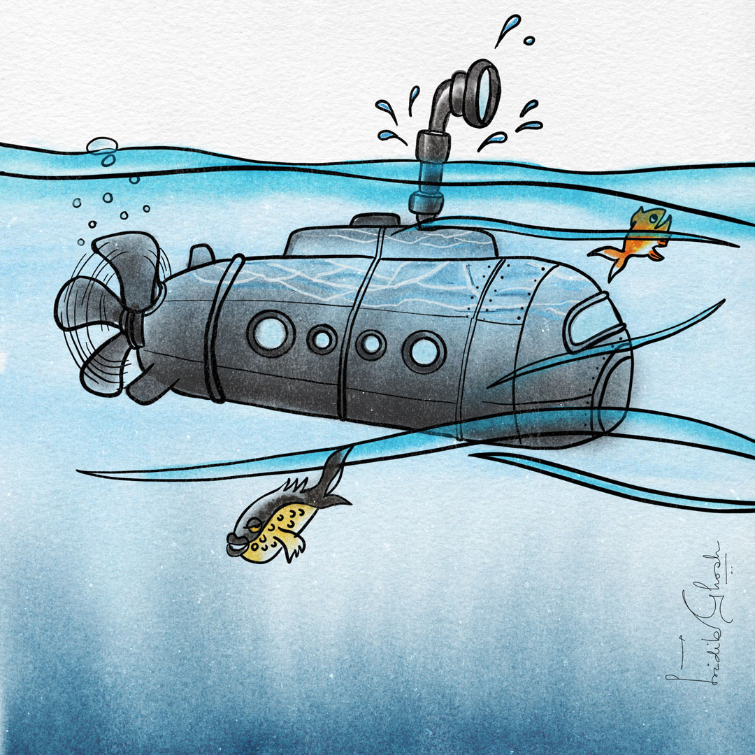 Submarine story of dozen spurring tales